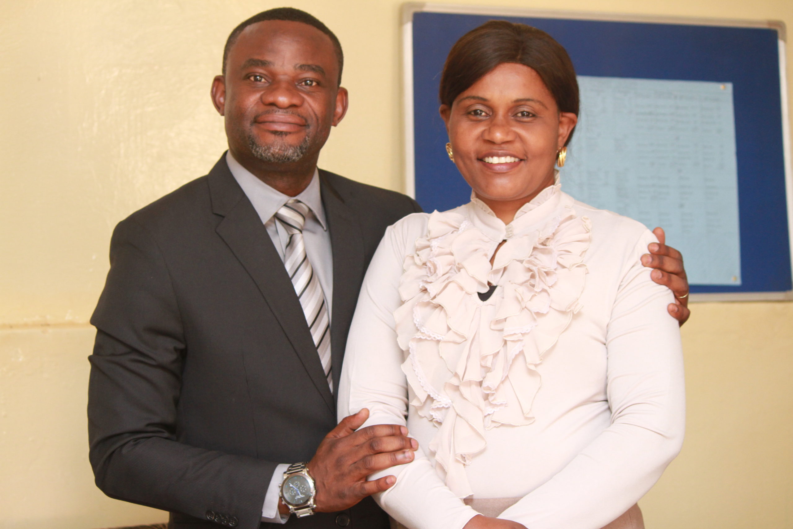 Couple pasteur Vital MBAYO