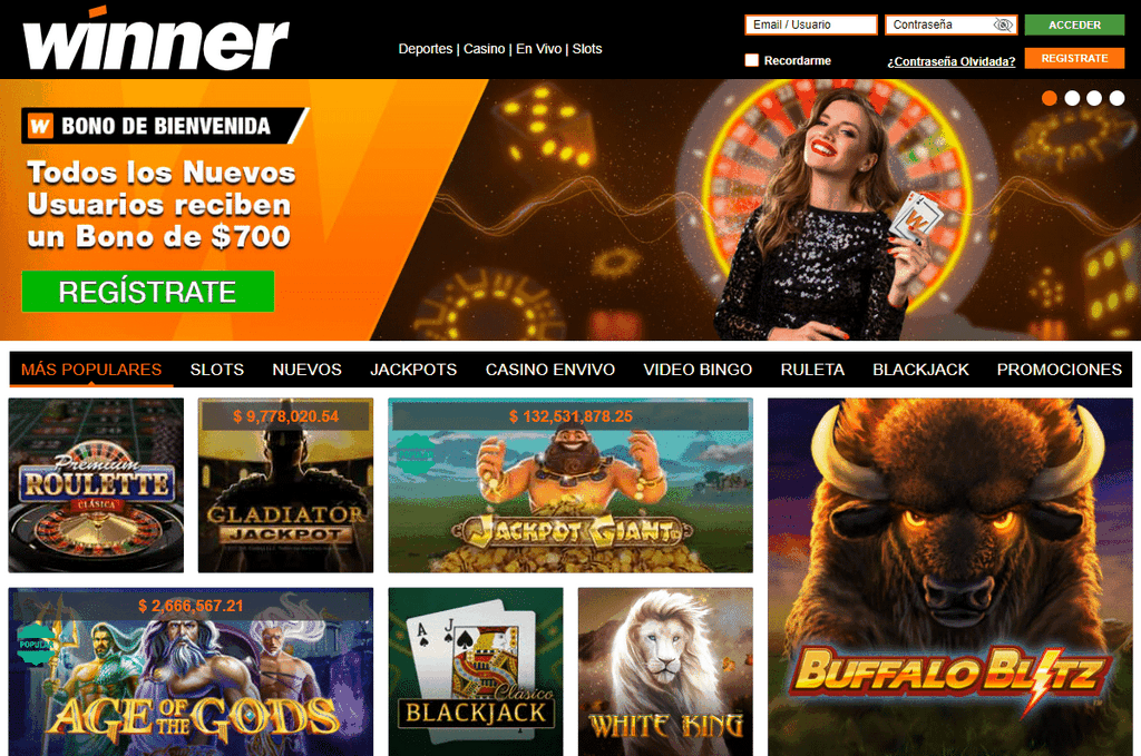 Sitio web de Winner Casino Sitio web de Winner Casino